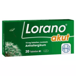 LORANO οξεία δισκία, 20 τεμ