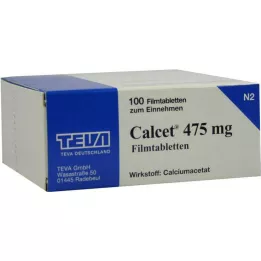 CALCET 475 mg επικαλυμμένα με λεπτό υμένιο δισκία, 100 τεμ