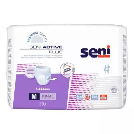 SENI Σλιπ ακράτειας Active Plus μία φορά M, 10 τεμ
