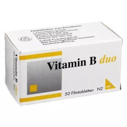 VITAMIN B DUO επικαλυμμένα με λεπτό υμένιο δισκία, 50 τεμ