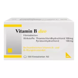 VITAMIN B DUO Επικαλυμμένα με λεπτό υμένιο δισκία, 100 τεμ
