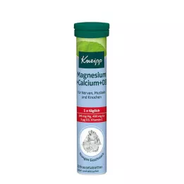 KNEIPP Αναβράζοντα δισκία Magnesium+Calcium, 20 τεμ