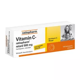 VITAMIN C-RATIOPHARM retard 500 mg κάψουλες, 100 τεμ