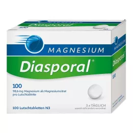 MAGNESIUM DIASPORAL 100 παστίλιες, 100 τεμ