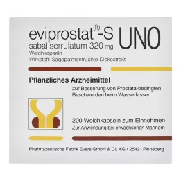 EVIPROSTAT-S sabal serrulatum 320 uno κάψουλες, 200 τεμ