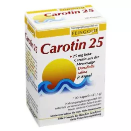 CAROTIN 25 Κάψουλες Fine Gold, 100 τεμ