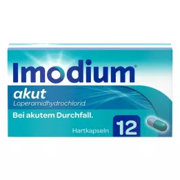 IMODIUM οξεία σκληρά καψάκια, 12 τεμ