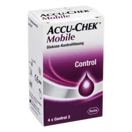ACCU-CHEK Mobile Control Solution 4 Εφαρμογές Μίας Χρήσης, 1X4 Τμ