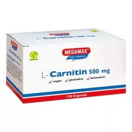 L-CARNITIN Κάψουλες Megamax 500 mg, 120 τεμ
