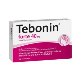 TEBONIN forte 40 mg επικαλυμμένα με λεπτό υμένιο δισκία, 60 τεμ