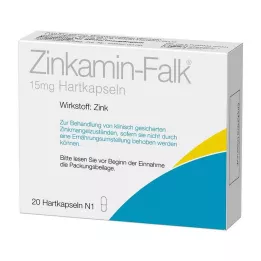 ZINKAMIN Falk 15 mg σκληρές κάψουλες, 20 τεμ