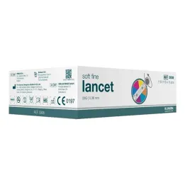Klinion Soft fine έγχρωμα νυστέρια 28 G, 110 τμχ