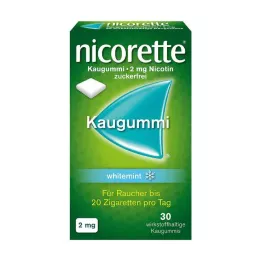 NICORETTE Τσίχλα 2 mg μέντα, 30 τεμ