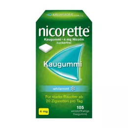 NICORETTE Τσίχλα 4 mg μέντα, 105 τεμ