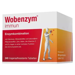 WOBENZYM ανοσογαστροανθεκτικά δισκία, 240 τεμ