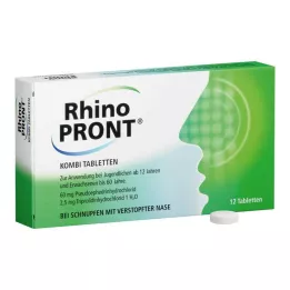 RHINOPRONT Combi Tablets, 12 τεμ