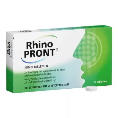 RHINOPRONT Combi Tablets, 12 τεμ