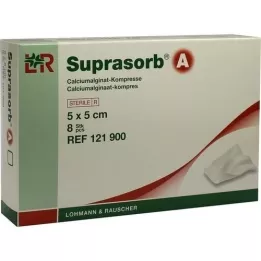 SUPRASORB Ένα αλγινικό ασβέστιο συμπ. 5x5 cm, 8 τεμ