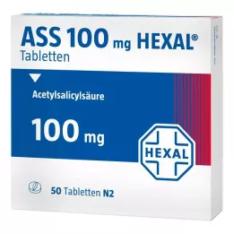 ASS 100 HEXAL ταμπλέτες, 50 τεμ