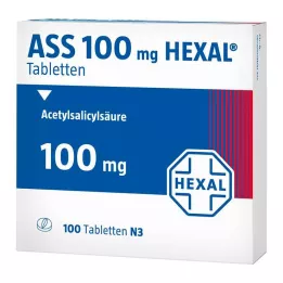 ASS 100 HEXAL Tablets, 100 τεμ