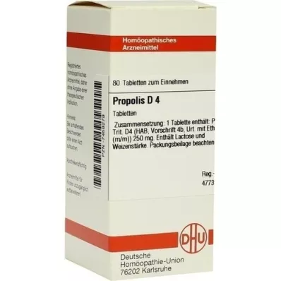PROPOLIS D 4 δισκία, 80 ώρες