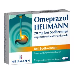 OMEPRAZOL Heumann 20 mg b.Sodbr.Σκληρές κάψουλες ανθεκτικές στο γαστρικό οξύ, 7 τεμ