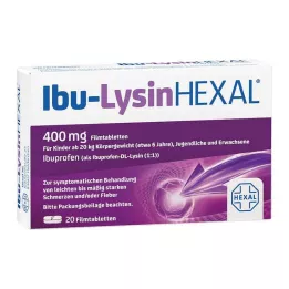 IBU-LYSINHEXAL Επικαλυμμένα με λεπτό υμένιο δισκία, 20 τεμ