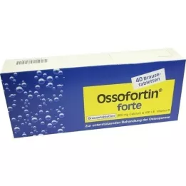 OSSOFORTIN αναβράζοντα δισκία forte, 40 τεμ