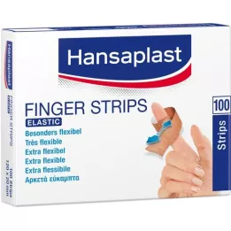 HANSAPLAST Ελαστικές λωρίδες δακτύλων 2x12 cm, 100 τεμ