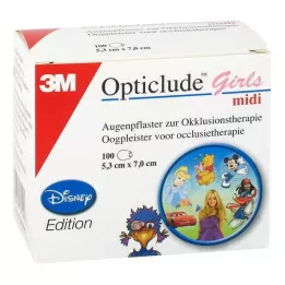 OPTICLUDE 3M Disney girls midi 2538MDPG-100, 100 τμχ