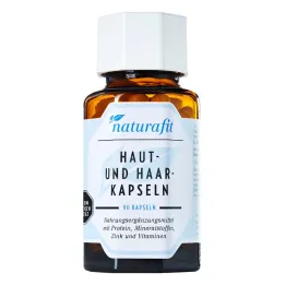 Κάψουλες δέρματος και μαλλιών Naturafit, 90 τεμάχια