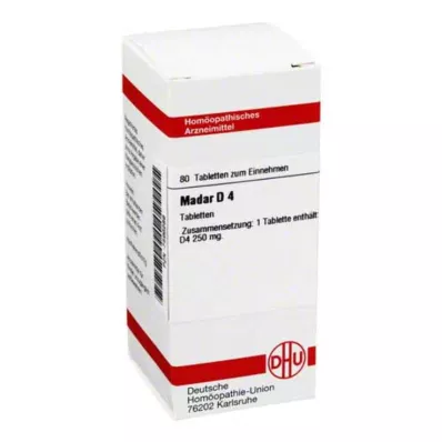 MADAR D 4 ταμπλέτες, 80 τεμ MADAR D 4 ταμπλέτες, 80 τεμ