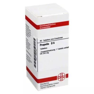 PROPOLIS D 6 ταμπλέτες, 80 τεμ PROPOLIS D 6 ταμπλέτες, 80 τεμ