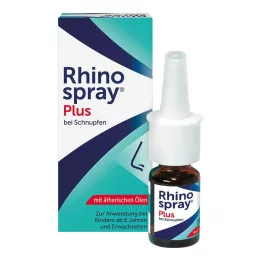 RHINOSPRAY plus για κρυολογήματα με λεπτή δοσομετρική συσκευή, 10 ml
