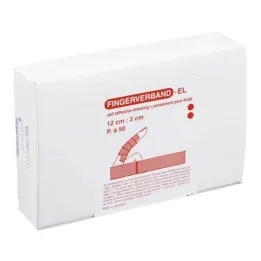 Επίδεσμος δακτύλων 2x12 cm ελαστικός, 50 τεμάχια