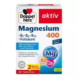 DOPPELHERZ Δισκία μαγνησίου 400 mg, 60 τεμ