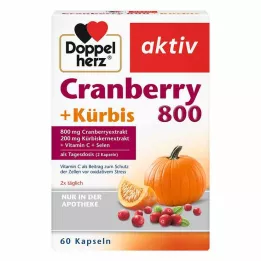 DOPPELHERZ Κάψουλες Cranberry+Pumpkin, 60 τεμ