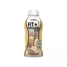 FIT+FEELGOOD Διαιτητικό σέικ έτοιμο προς χρήση Σοκολάτα-Μπανάνα, 312 ml