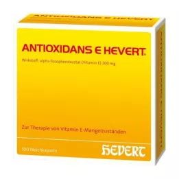 ANTIOXIDANS Μαλακές κάψουλες E Hevert, 100 τεμάχια