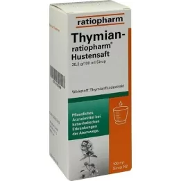 THYMIAN-RATIOPHARM Σιρόπι για τον βήχα, 100 ml
