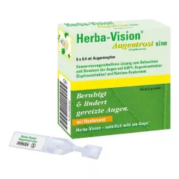 HERBA-VISION Οφθαλμικές σταγόνες Eyebright ημιτονοειδές, 5Χ0,4 ml
