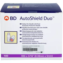 BD AUTOSHIELD Duo Safety Pen Needles 5 mm, 100 τεμ