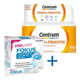 CENTRUM φρέσκες &amp; φρουτώδεις παστίλιες, 60 τεμ