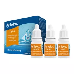 ARTELAC Lipids MD Ζελέ ματιών, 3Χ10 γρ