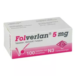 FOLVERLAN δισκία 5 mg, 100 τεμ