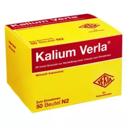 KALIUM VERLA Σακούλα Granules, 50 τεμ