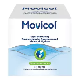MOVICOL Φακελάκια σκόνης για στοματική χρήση, 50 τεμ