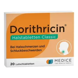 DORITHRICIN Παστίλιες Λαιμού Classic, 20 τεμ