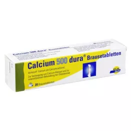 CALCIUM 500 αναβράζοντα δισκία σκληρής μήνιγγας, 20 τεμ