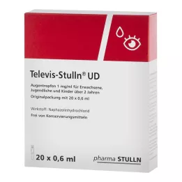 TELEVIS Stulln UD Οφθαλμικές σταγόνες, 20X0,6 ml